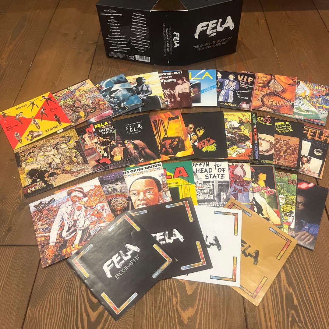 Fela Kuti 限定版cdボックスセット
