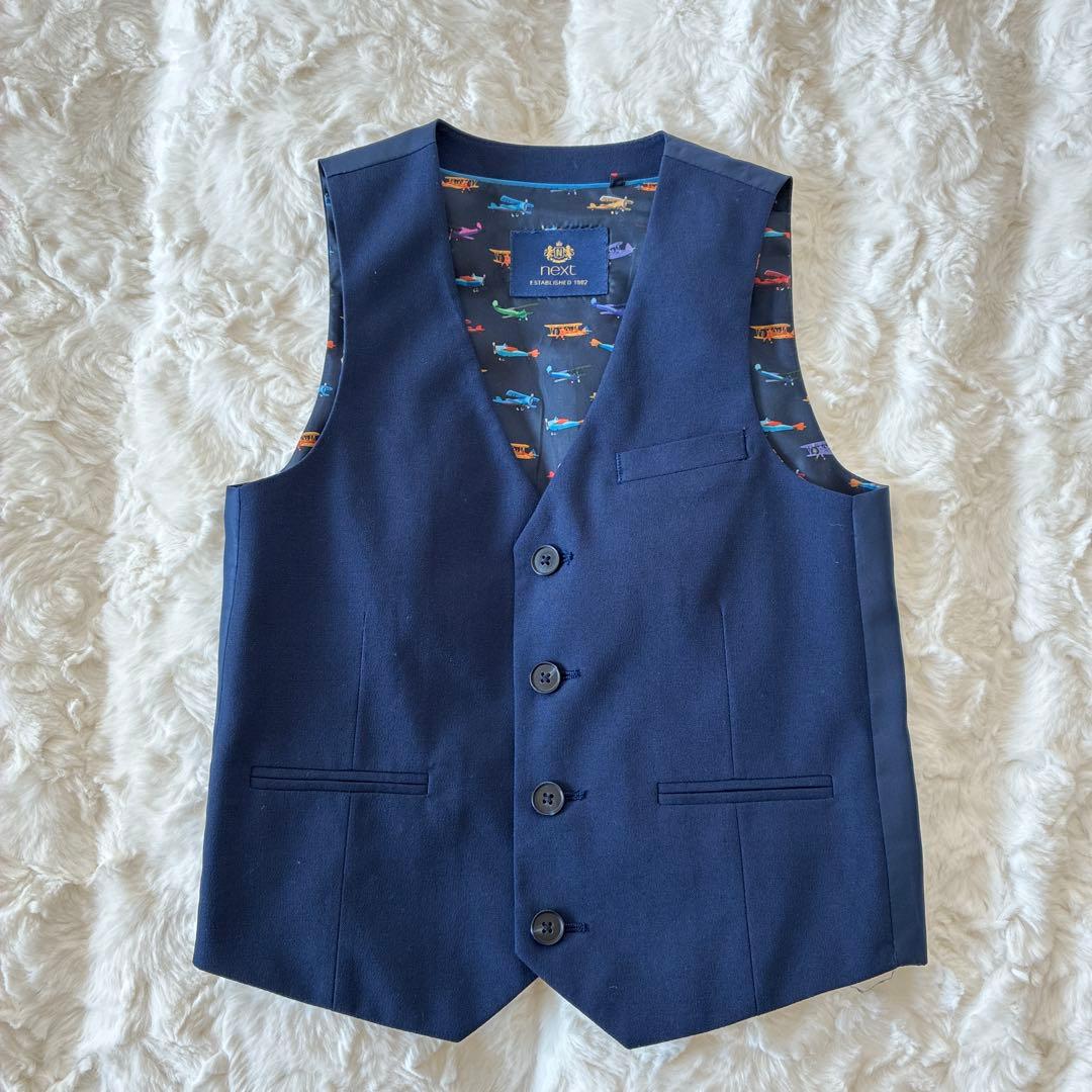 ♡5点セット♡nextスーツセット ジャケット・ベスト・パンツ・シャツ・ネクタイ