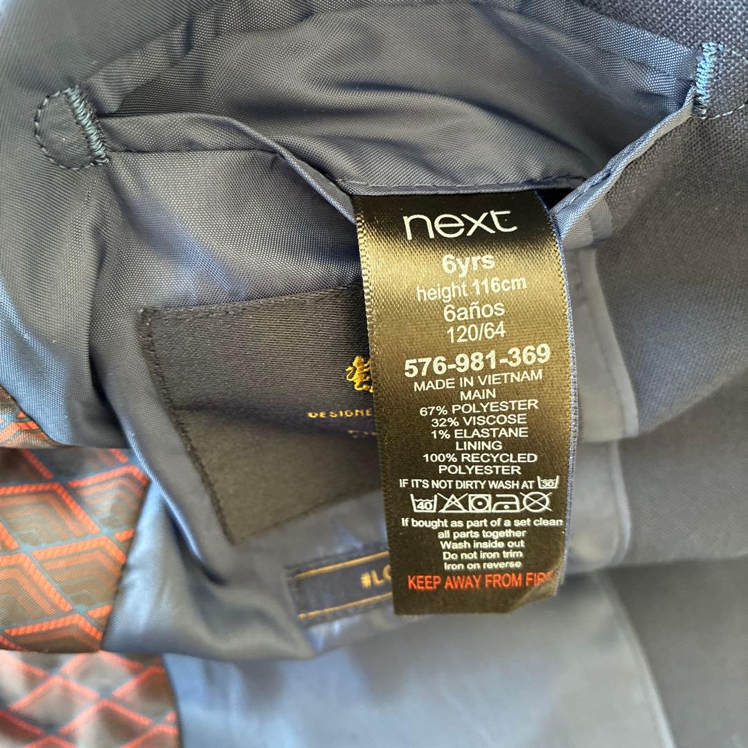 ♡5点セット♡nextスーツセット ジャケット・ベスト・パンツ・シャツ・ネクタイ