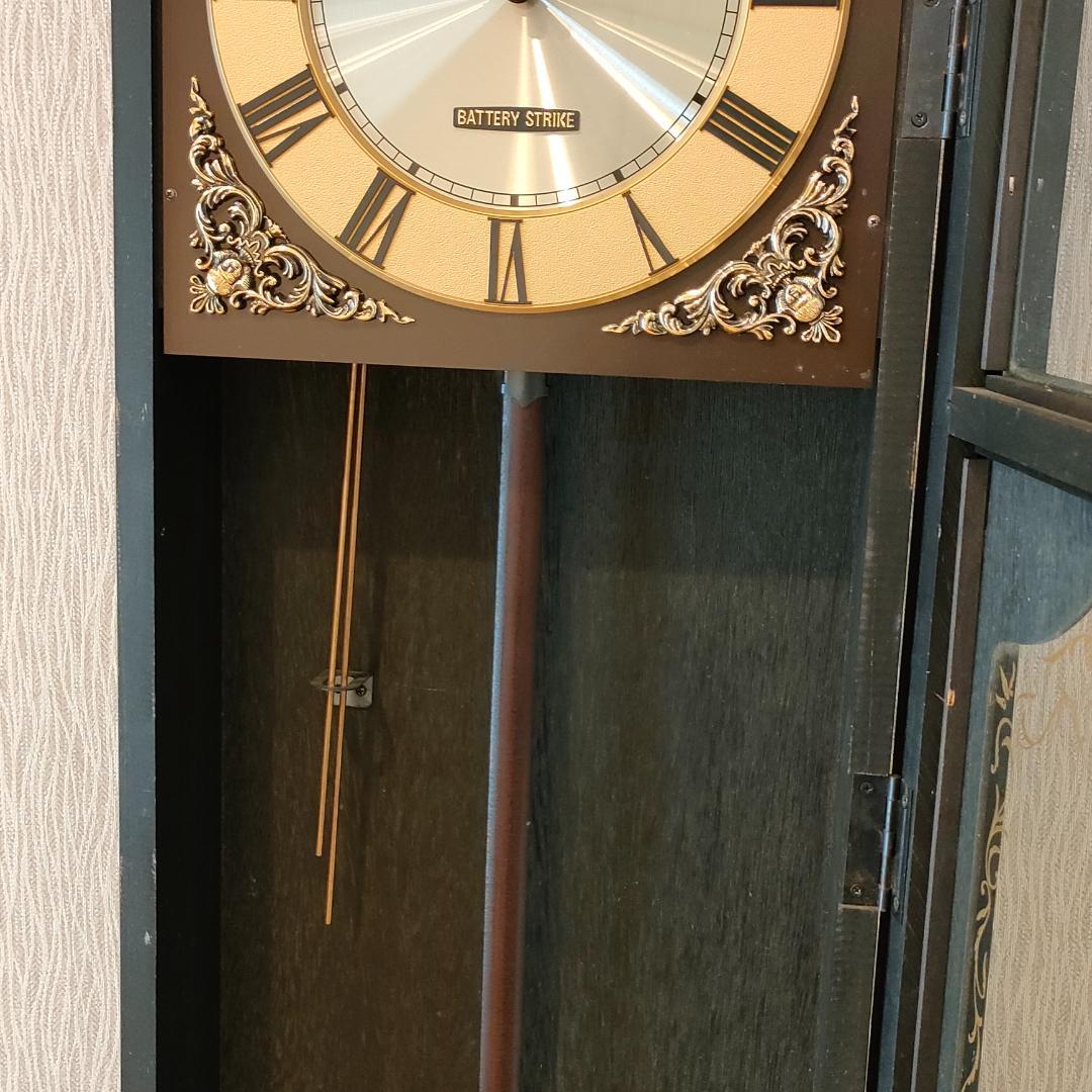 ビンテージCITIZEN　振り子時計　掛時計　柱時計　クラシック S5