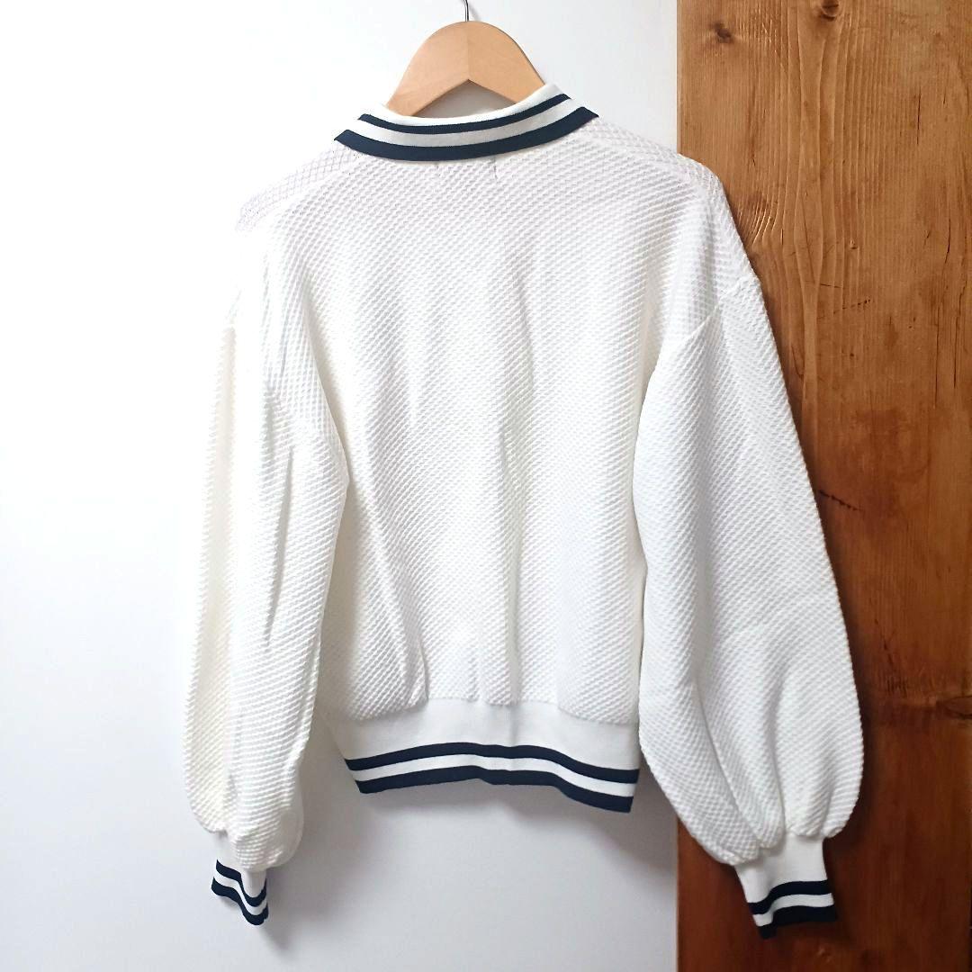 ピン　PING　レディース　セットアップ　リブニット　サイズS　ホワイト　ゴルフ