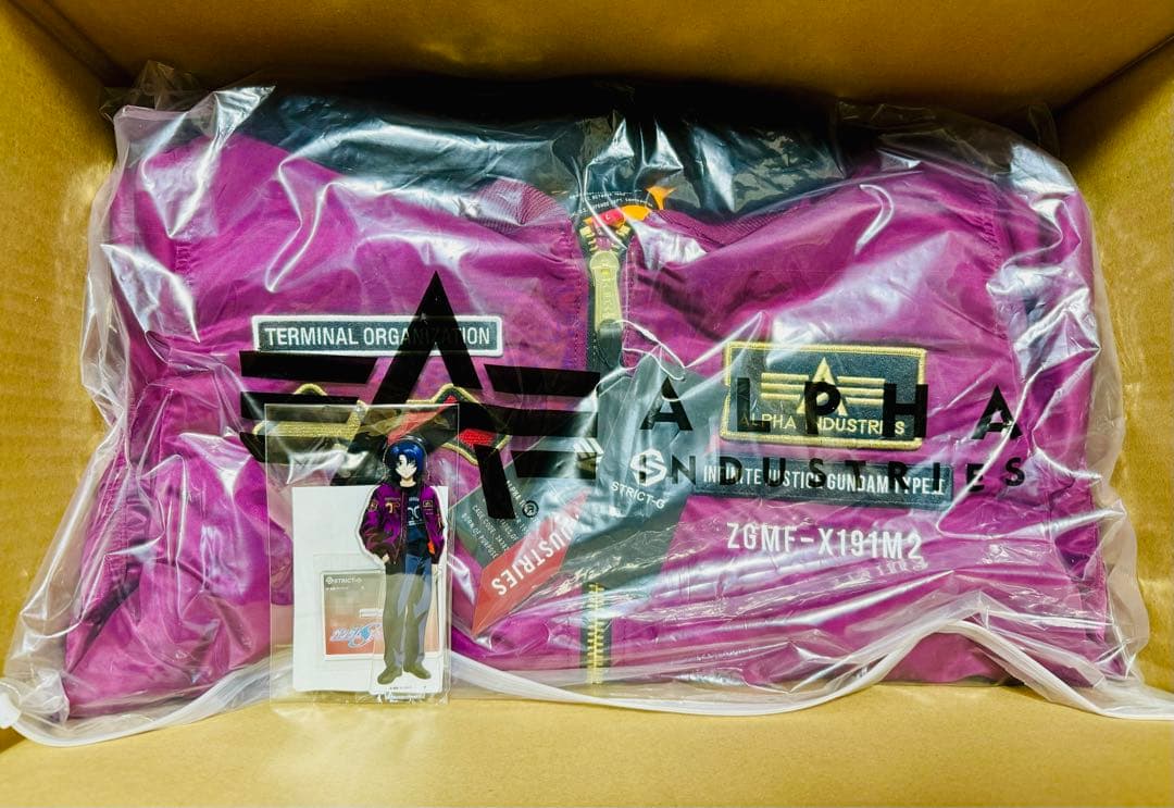 STRICT-G MA-1 NATUS カガリ＆アスラン Lサイズ