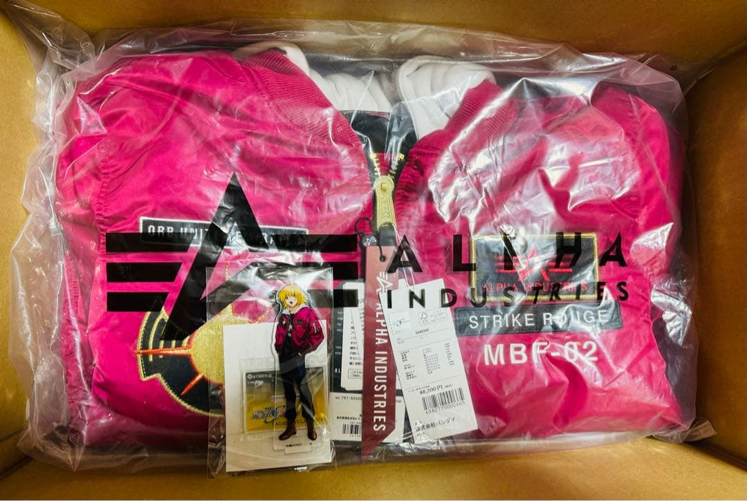 STRICT-G MA-1 NATUS カガリ＆アスラン Lサイズ