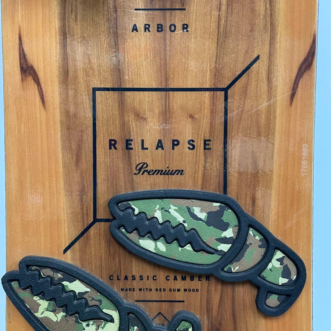 ARBOR RELAPSEPremium 150cm スノーボード５点セット