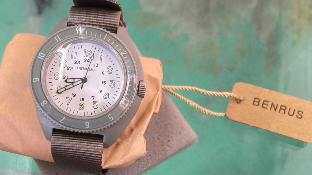 benrus ベンラス　TYPE3 今年の福袋に入ってました