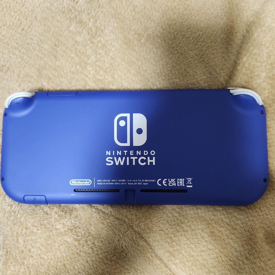 Nintendo Switch ライト ブルー 本体 ２０２１年に購入