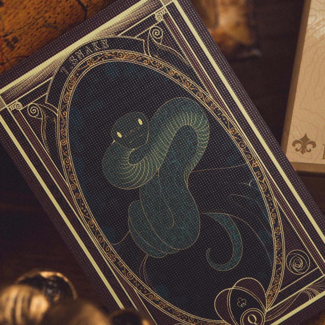 【正規品ルノルマンカード】ヴィンテージ＆エレガンスな夜会を描く美麗デッキ