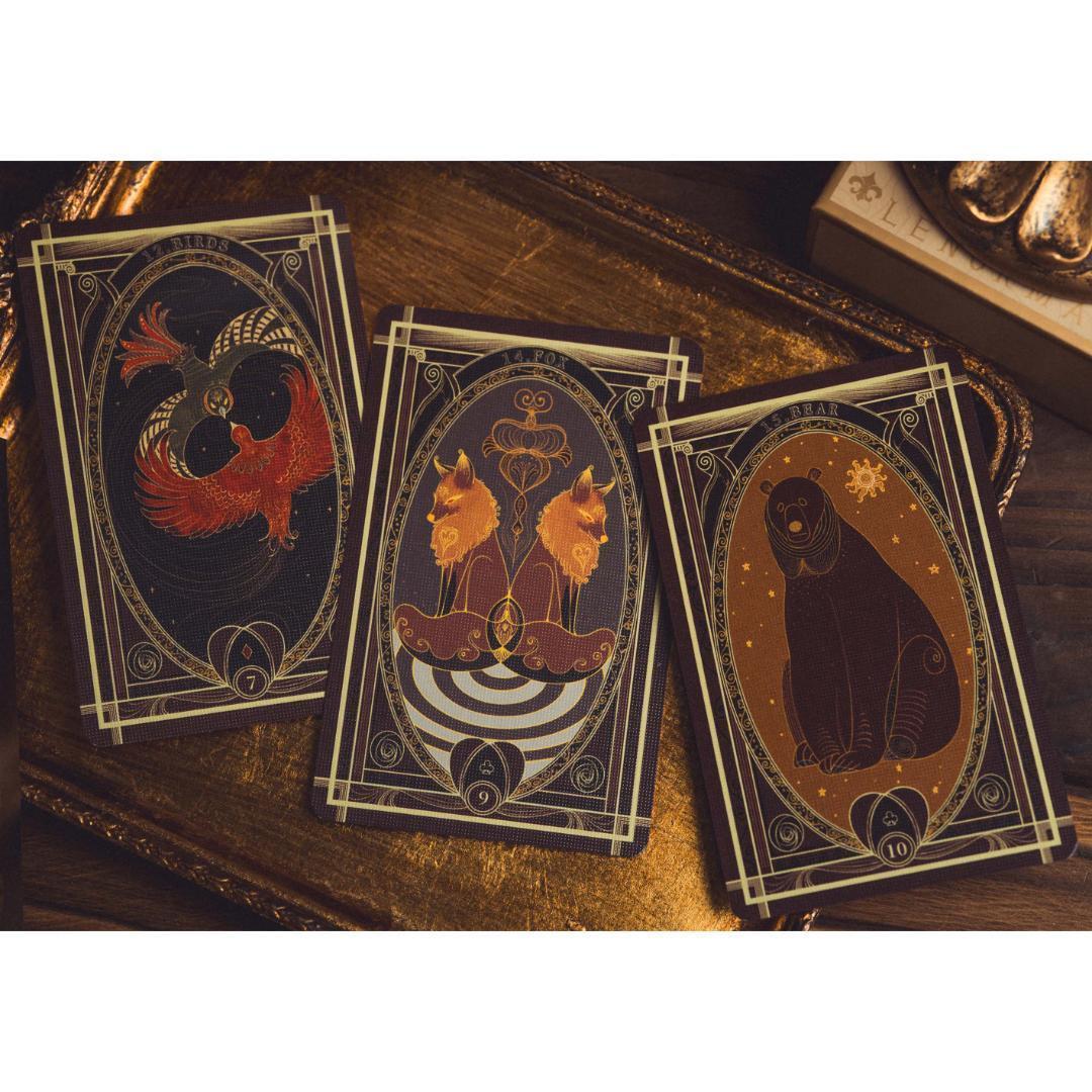 【正規品ルノルマンカード】ヴィンテージ＆エレガンスな夜会を描く美麗デッキ