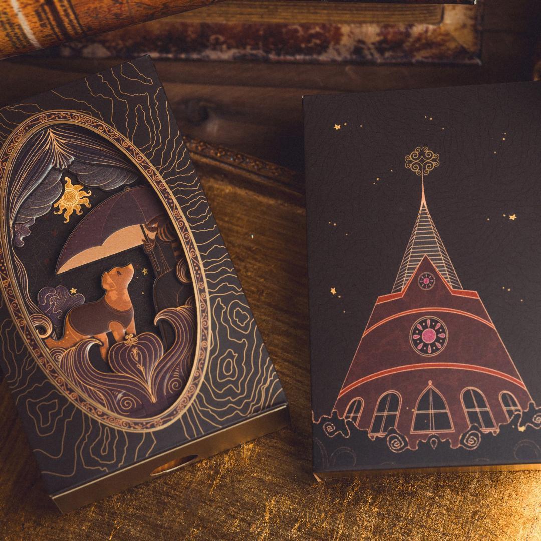 【正規品ルノルマンカード】ヴィンテージ＆エレガンスな夜会を描く美麗デッキ