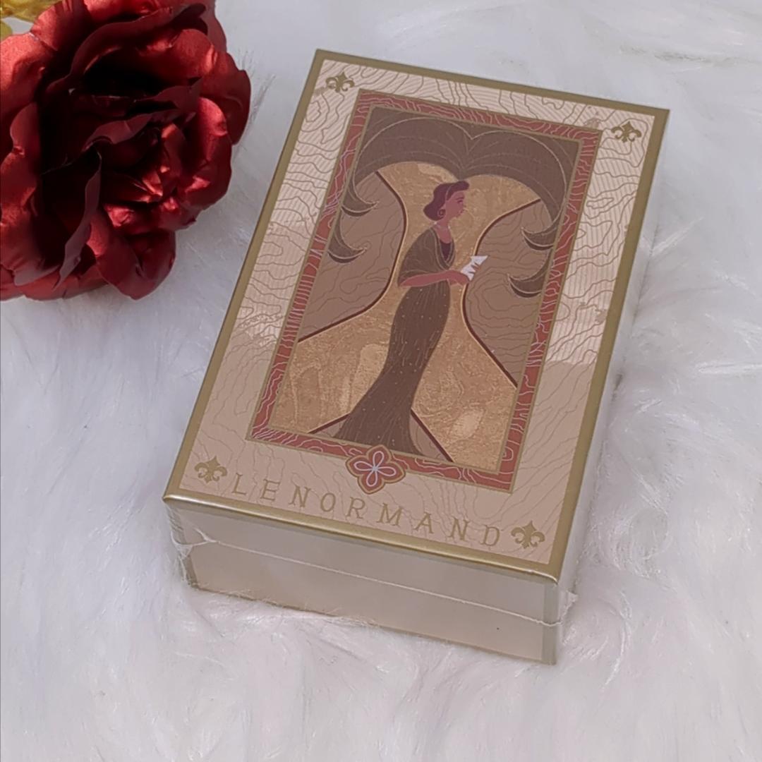 【正規品ルノルマンカード】ヴィンテージ＆エレガンスな夜会を描く美麗デッキ
