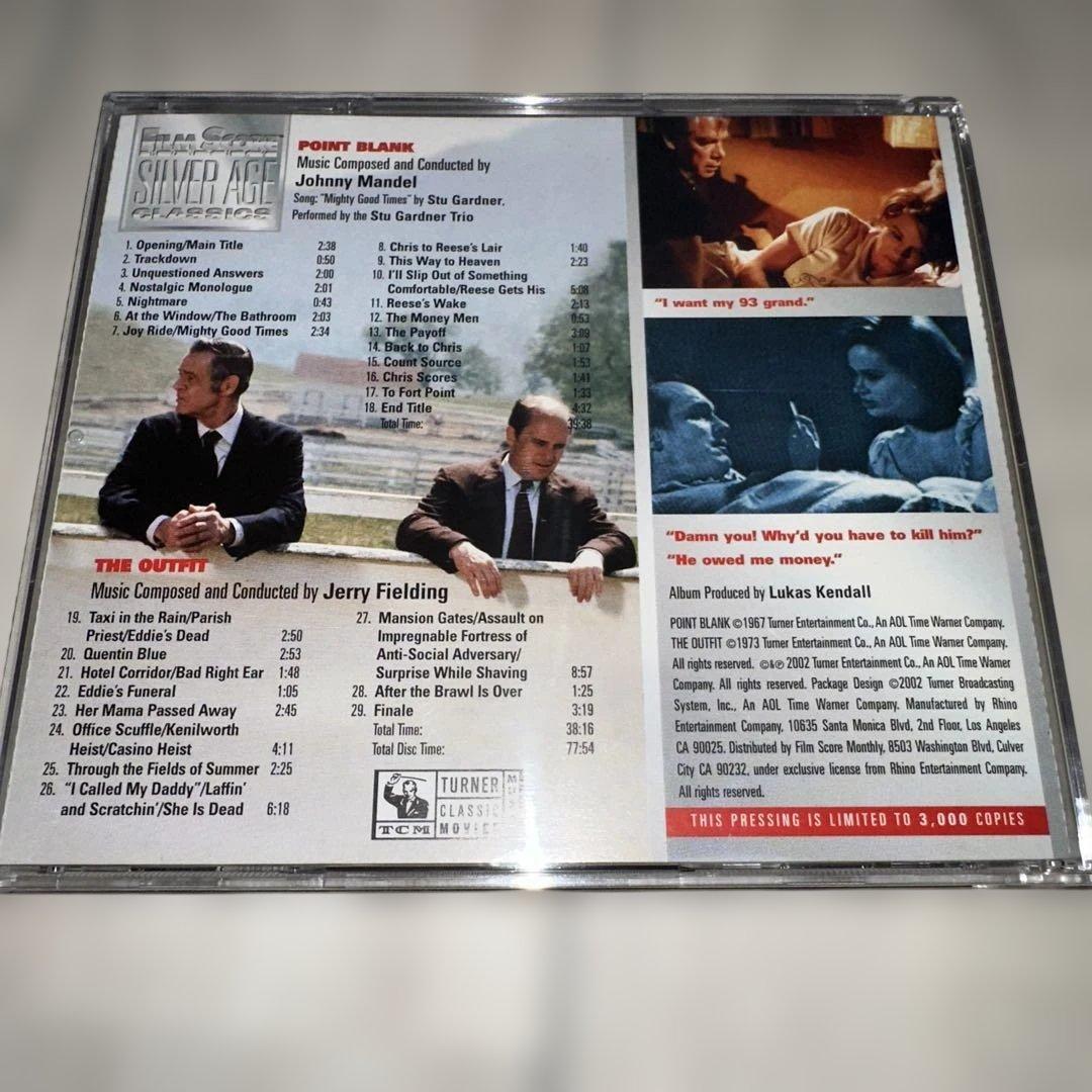 激レア　殺しの分前 Point Blank & The Outfit サントラ