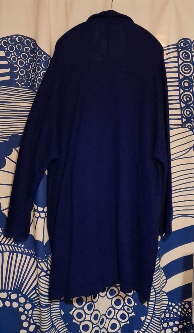 FACTORY　ファクトリー　足利　ウール ダブル コート ブルー