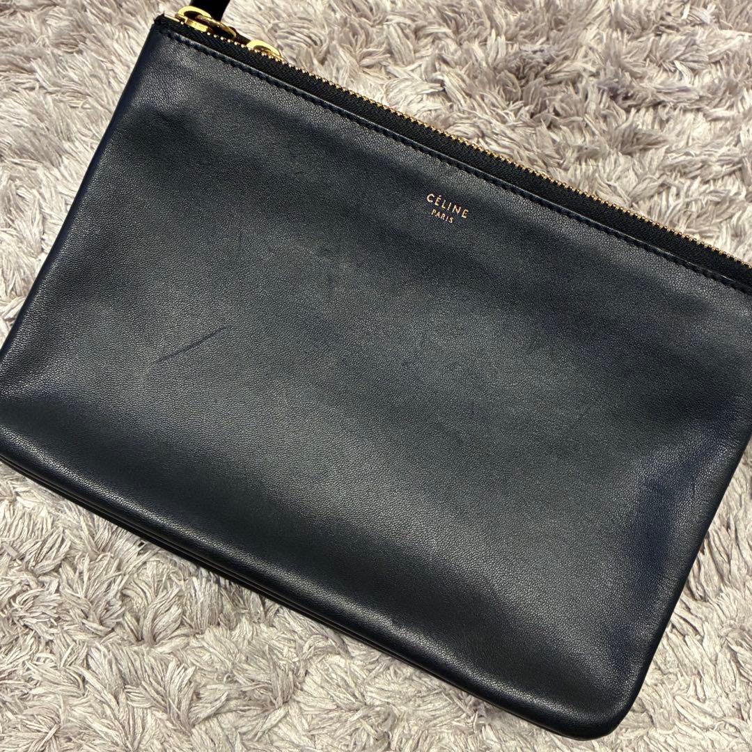CELINE セリーヌ トリオ スモール ショルダーバッグ