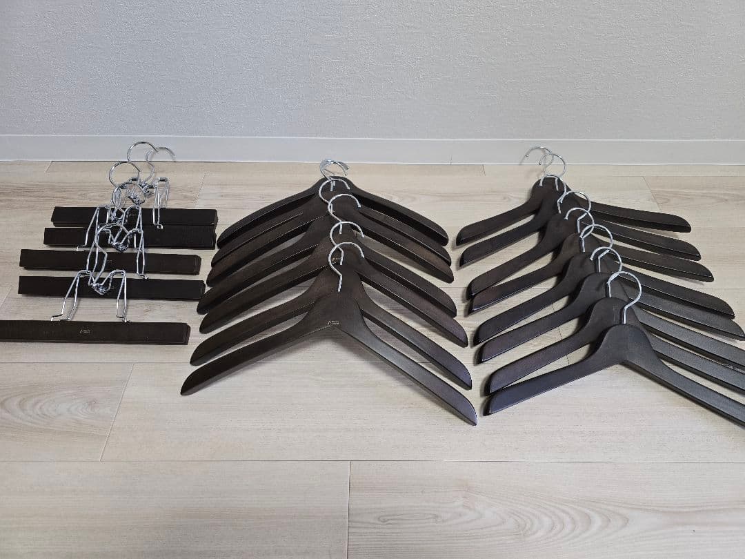 NAKATA HANGER シャツ、ズボン吊りハンガーセット ナカタハンガー