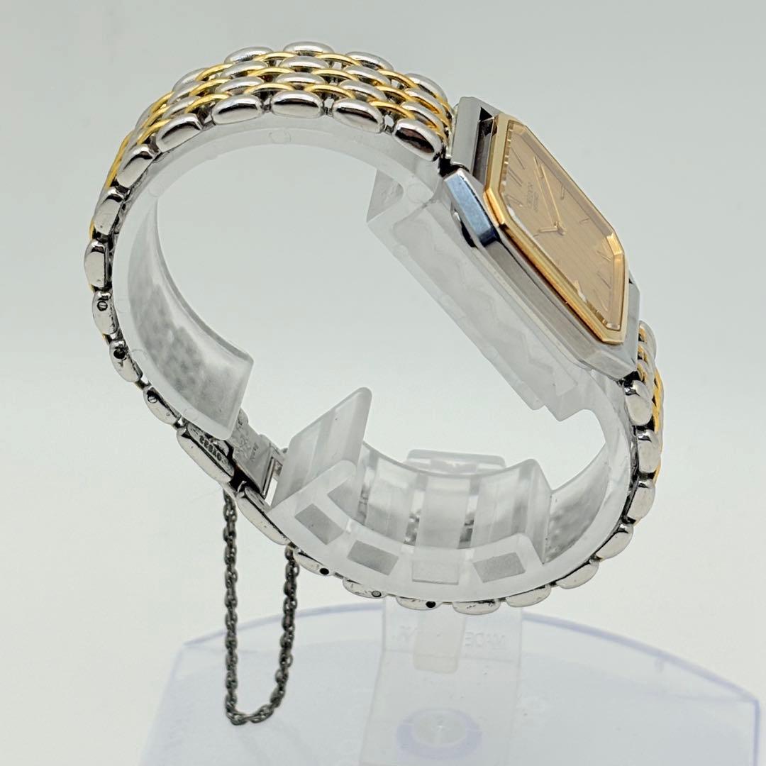 【美品】新品電池 SEIKO セイコー クレドール 腕時計 コンビ レディース