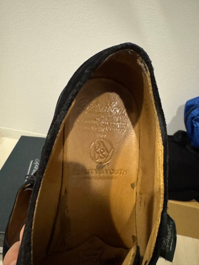 3連休限定価格　Paraboot ミカエル スウェード 39.5 パラブーツ