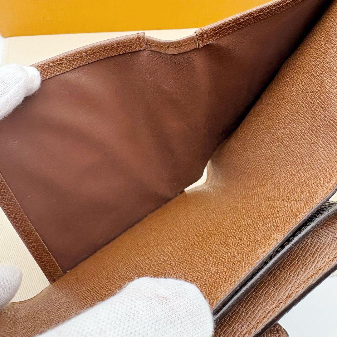 【美品】ルイヴィトン ポルト モネビエ カルトクレディ Wホック 折り財布