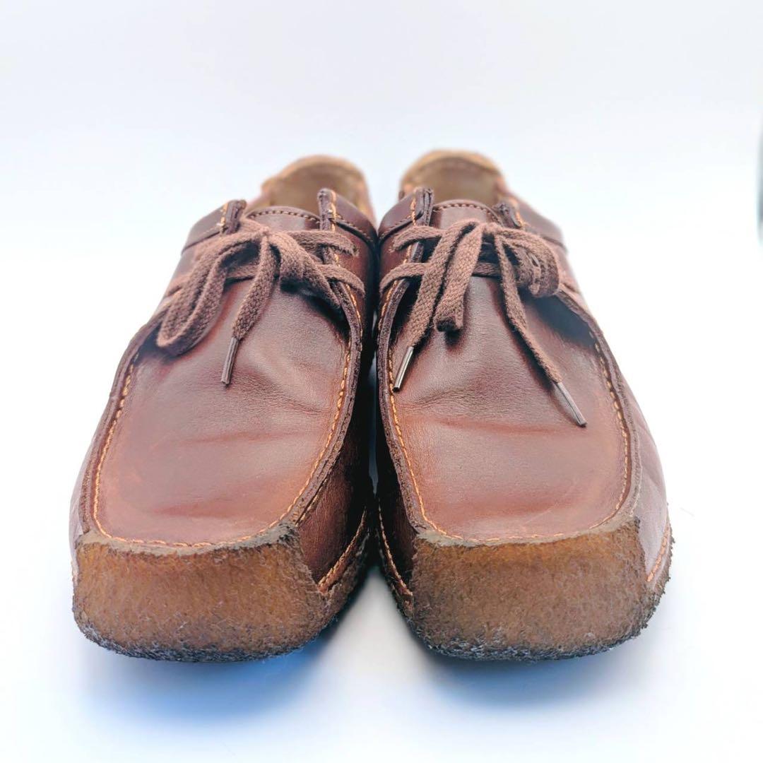 【極美品】Clarks クラークス ナタリー カジュアルシューズ ブラウン 27