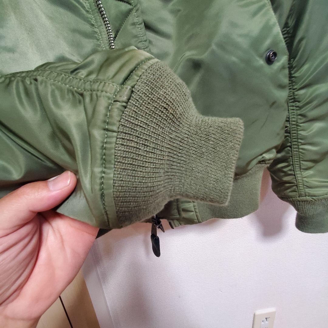 Alpha Industries MA-1ジャケット Mサイズ定番グリ