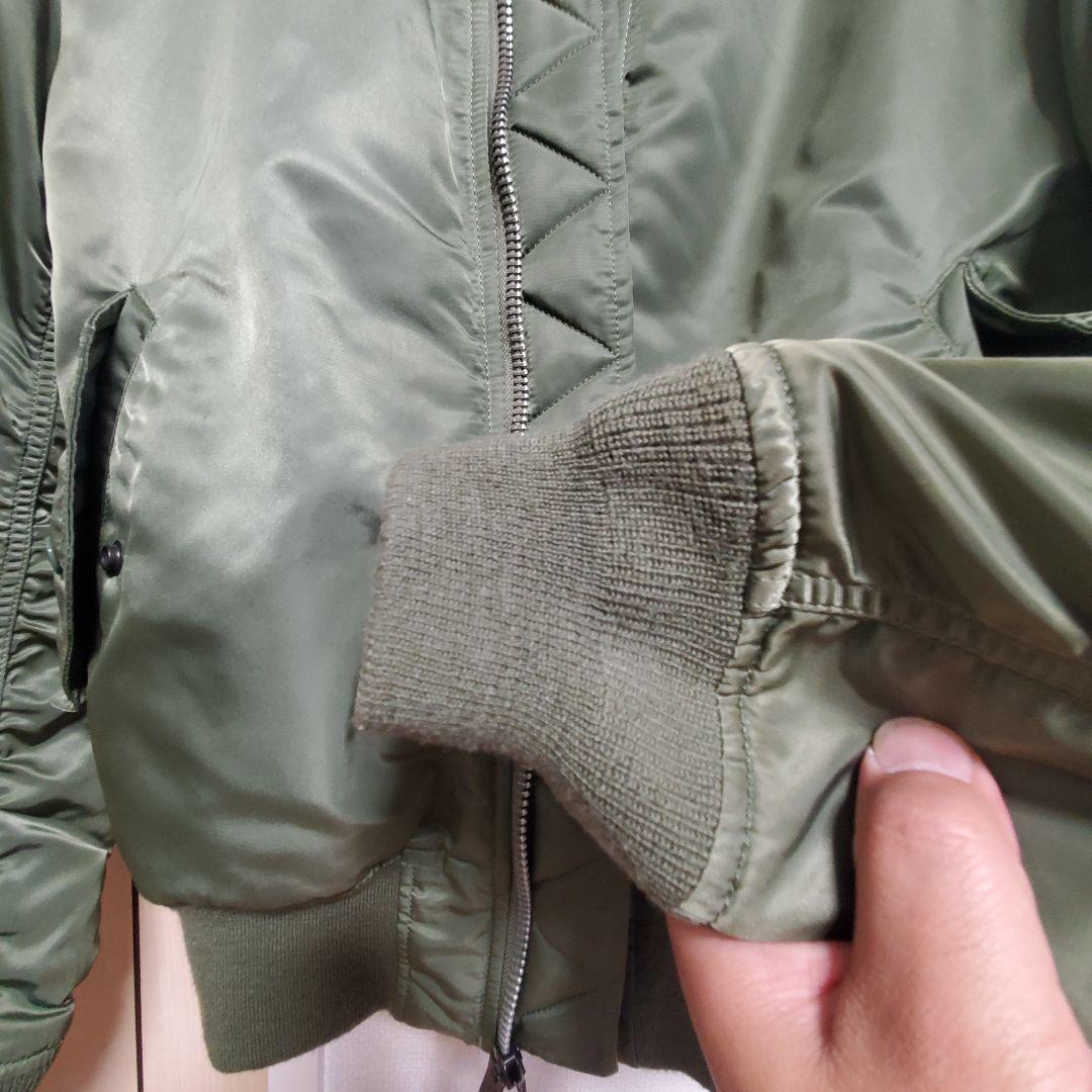Alpha Industries MA-1ジャケット Mサイズ定番グリ