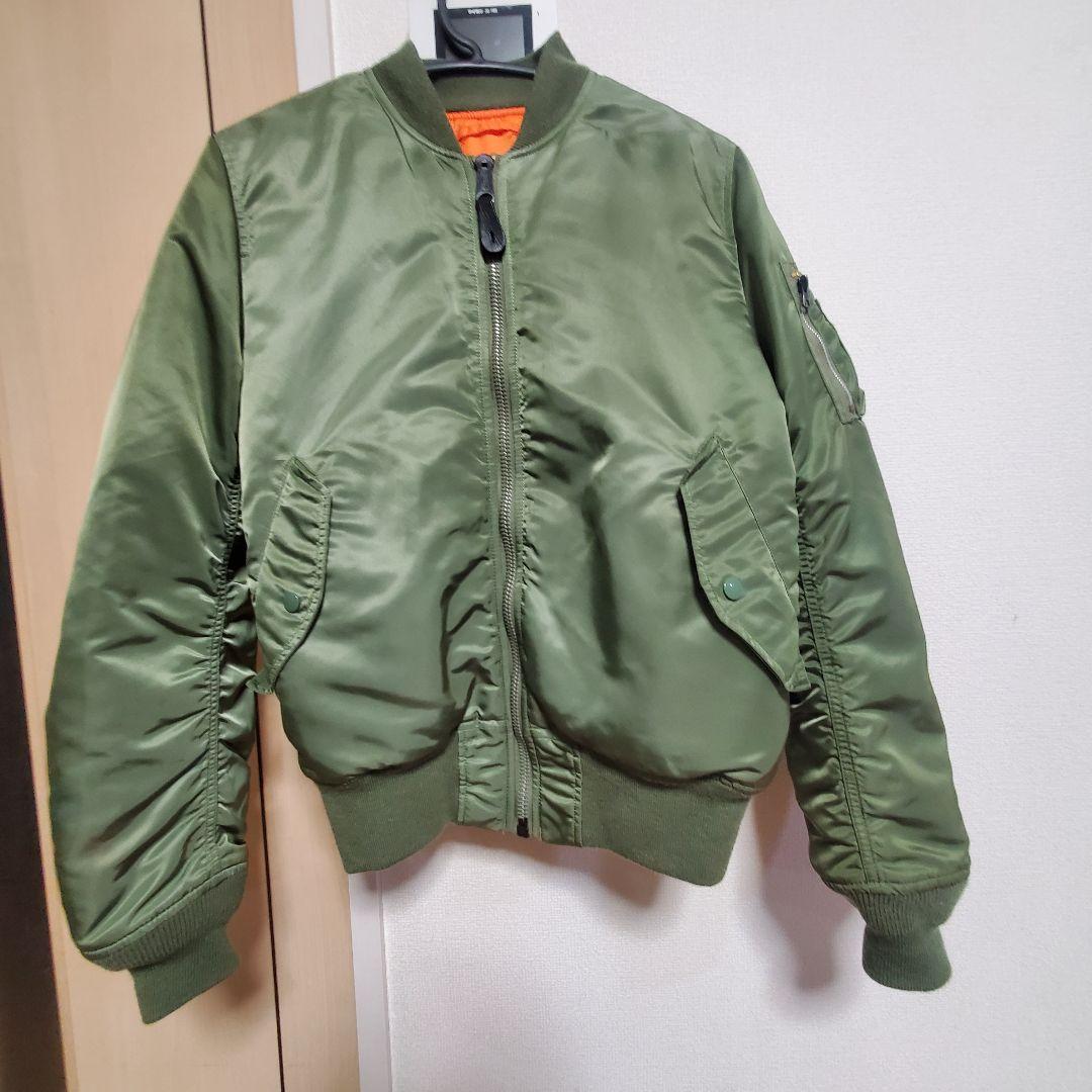 Alpha Industries MA-1ジャケット Mサイズ定番グリ