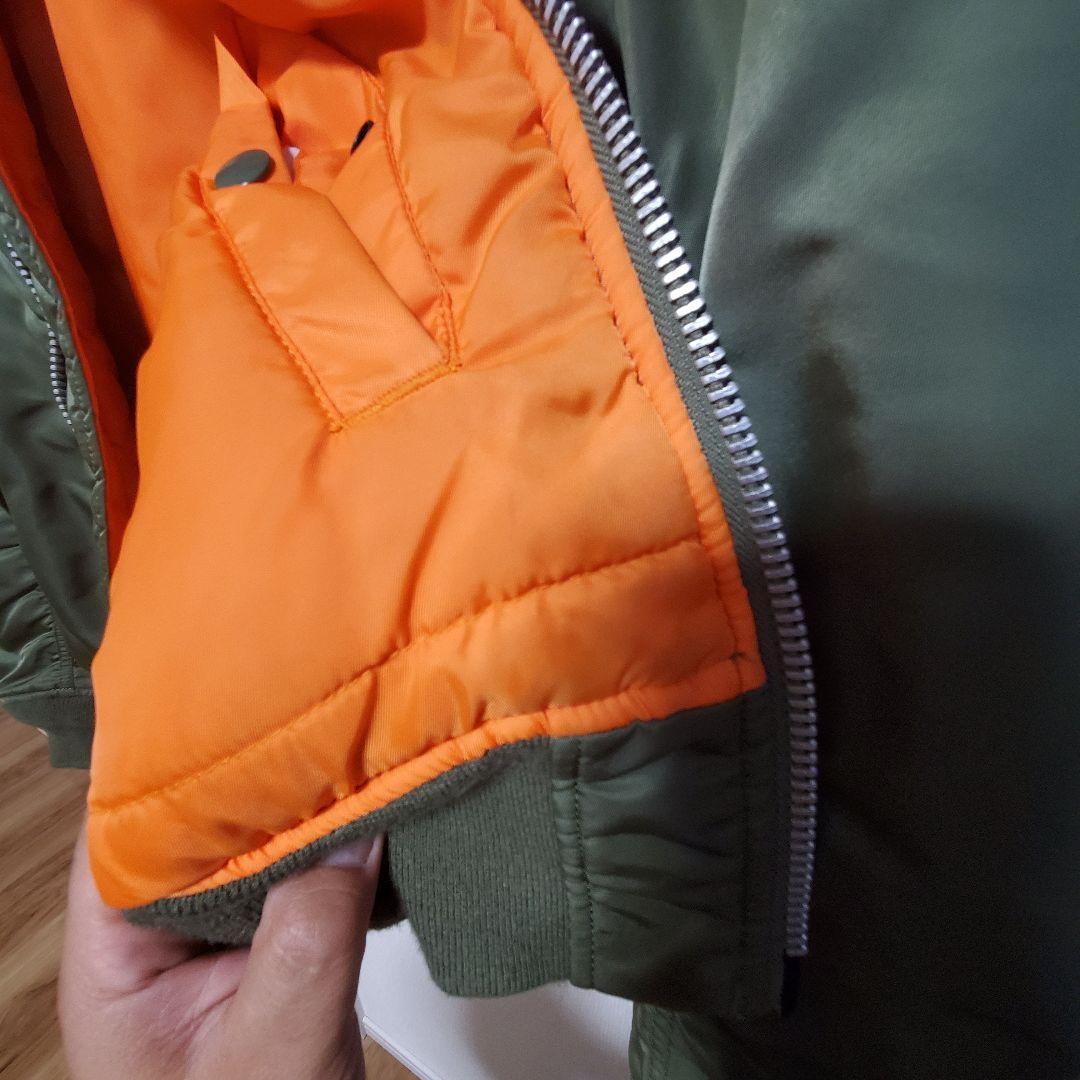 Alpha Industries MA-1ジャケット Mサイズ定番グリ