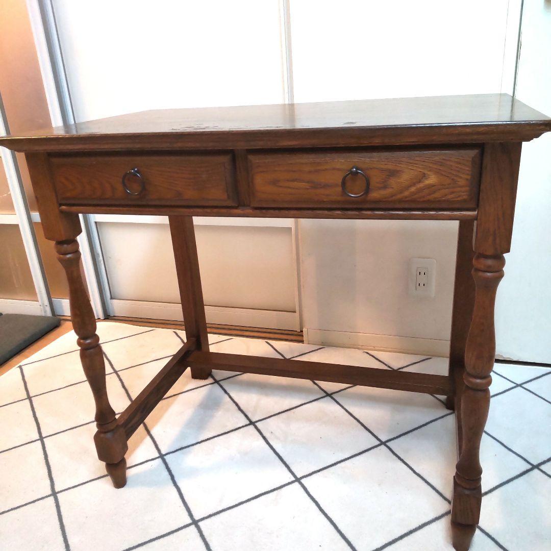 葉山コンソール テーブル 机 アンティーク風