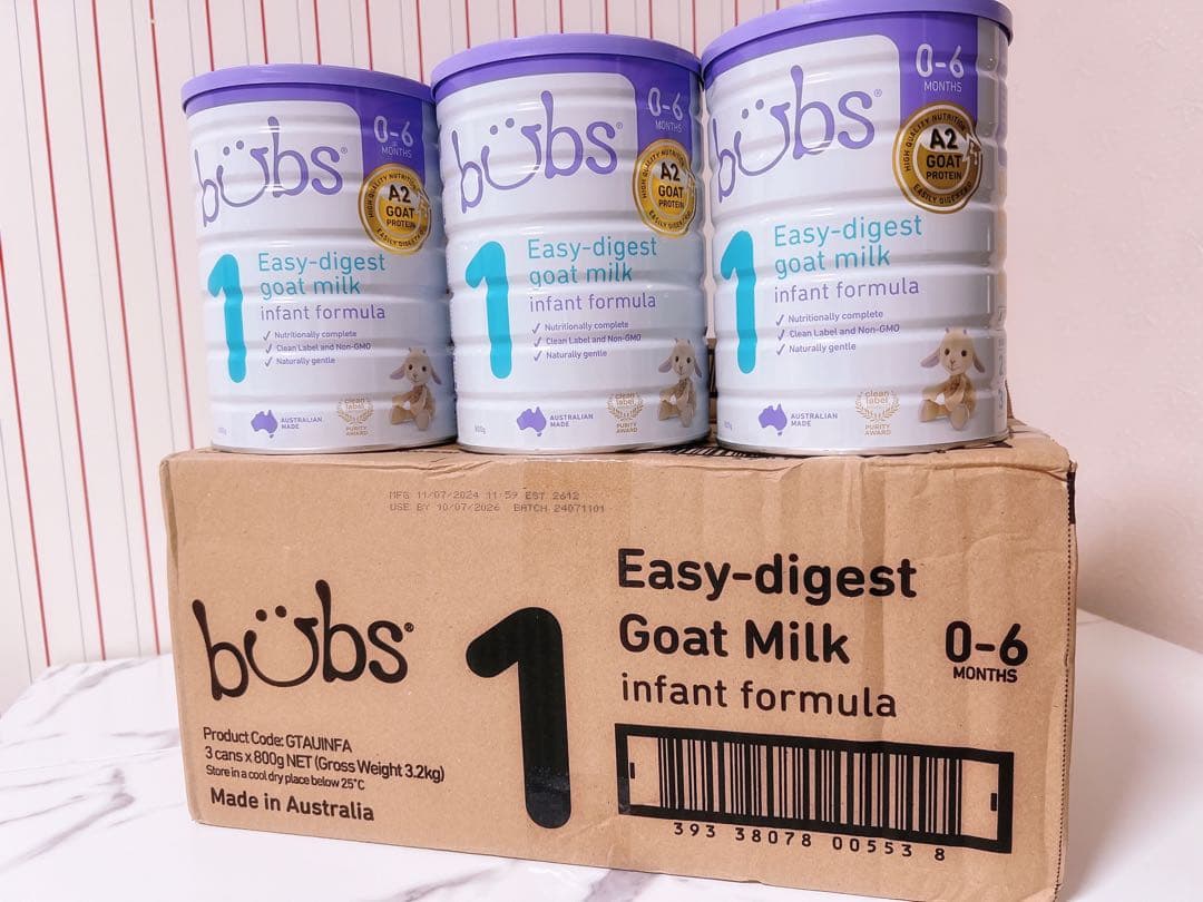 【Chi♡さま専】6缶 バブス bubs 粉ミルク ヤギ