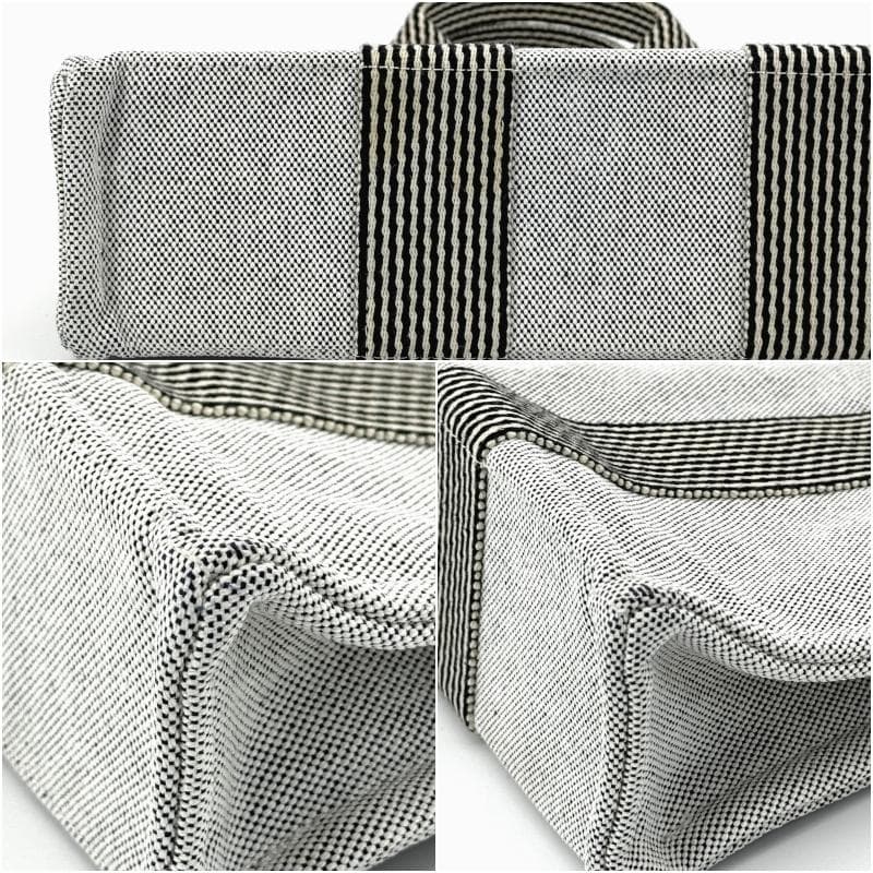 エルメス　ニューフールトゥ PM　トートバッグ　キャンバス　グレー系 【廃盤】