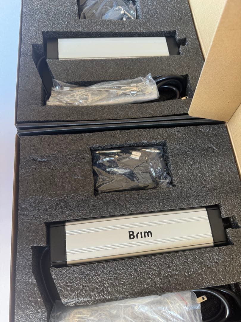 BRIM PANEL X 301H 2個 調光機能付き防水育成パネルライト