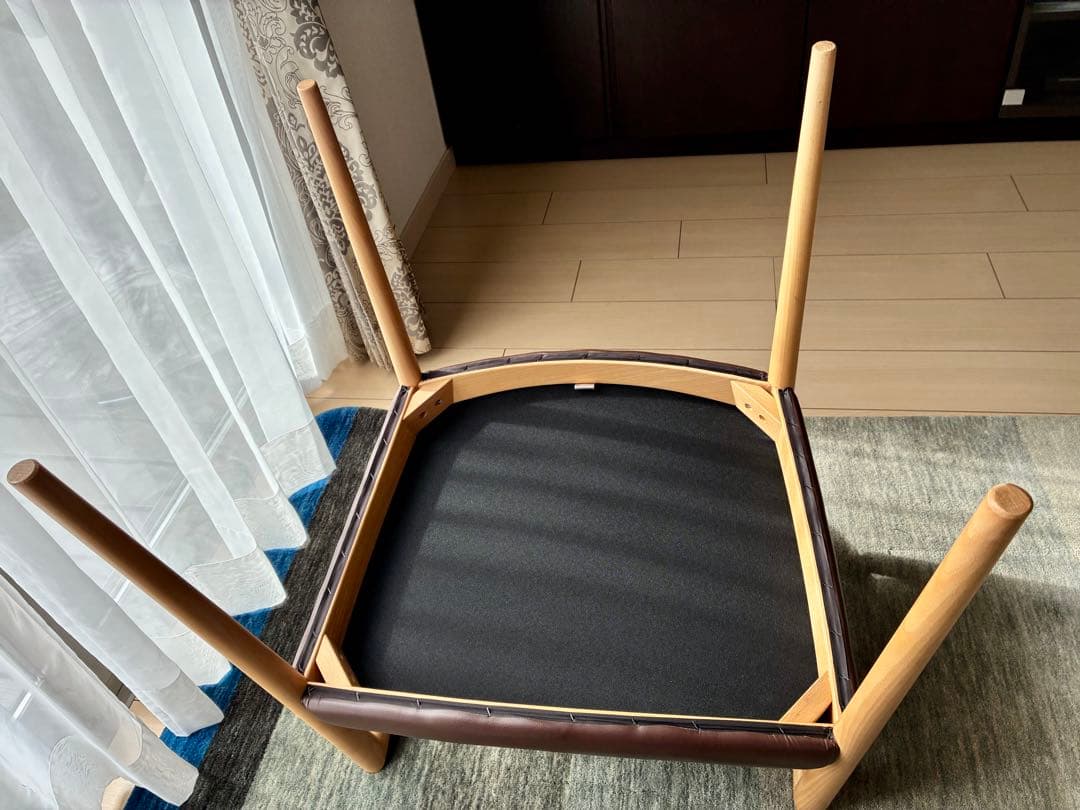 日進木工　ダイニングチェア　SOLA NC-002-B