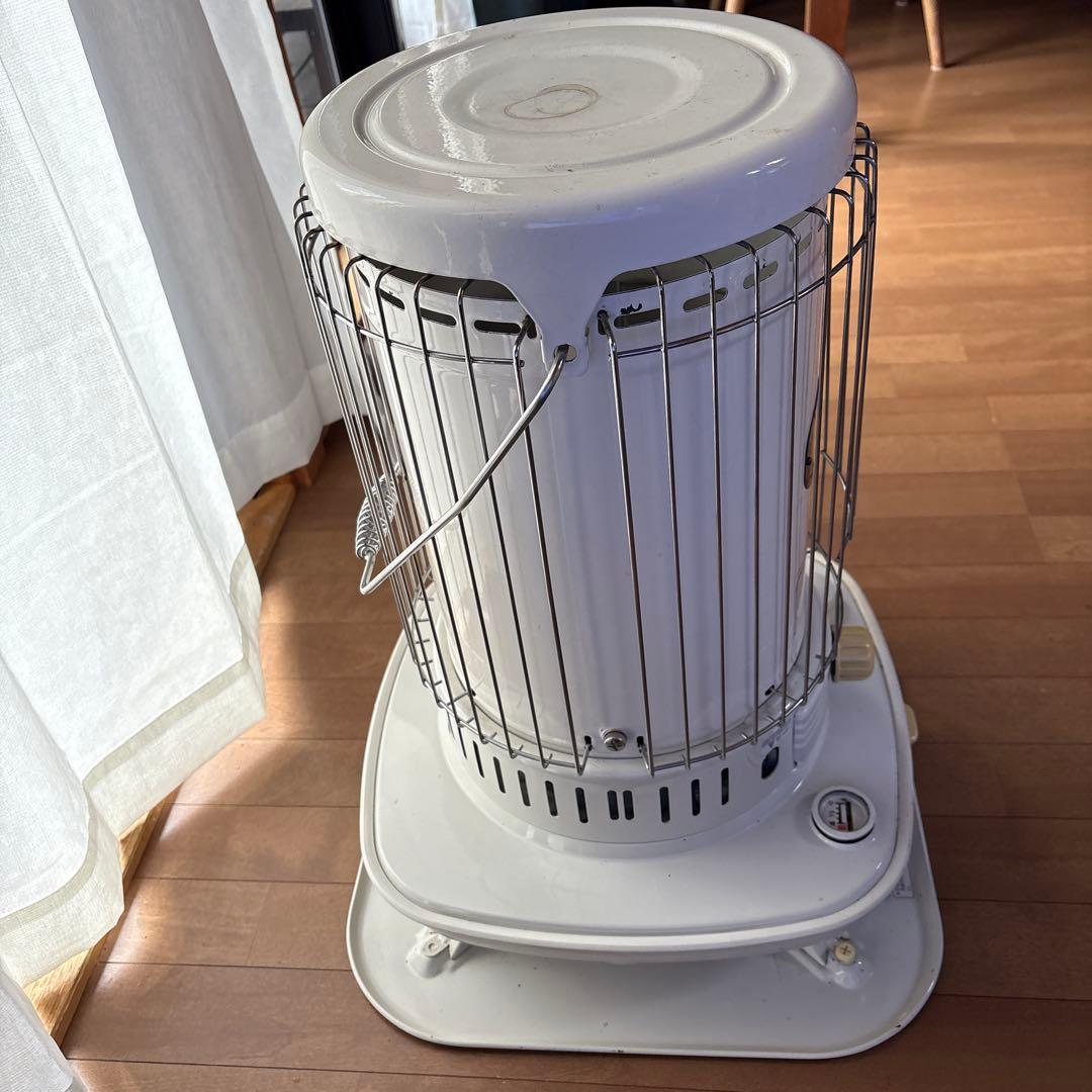 コロナ　ホワイトストーブ 安全ガード付き 手動式