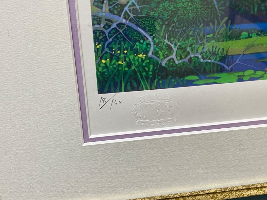 磯野宏夫 トロピカルツリー 18/150 版画