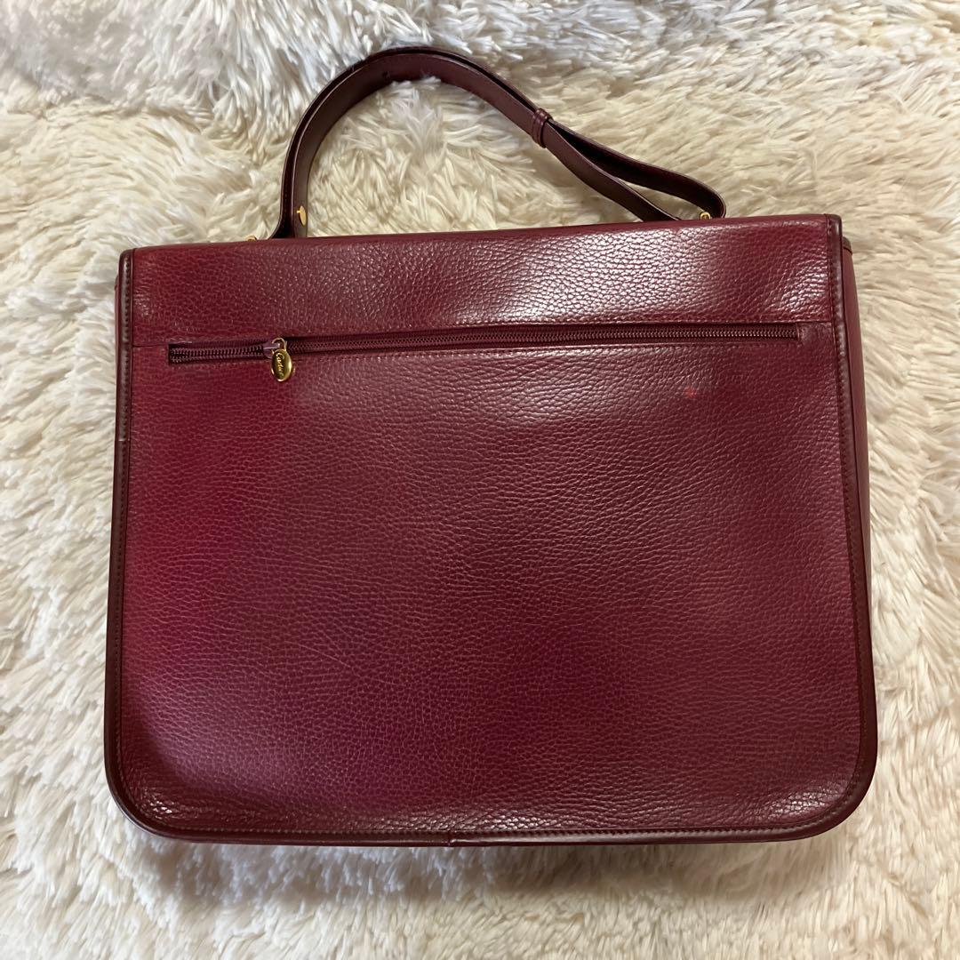 カルティエ　保証カード付き　書類バッグ　ビンテージ品