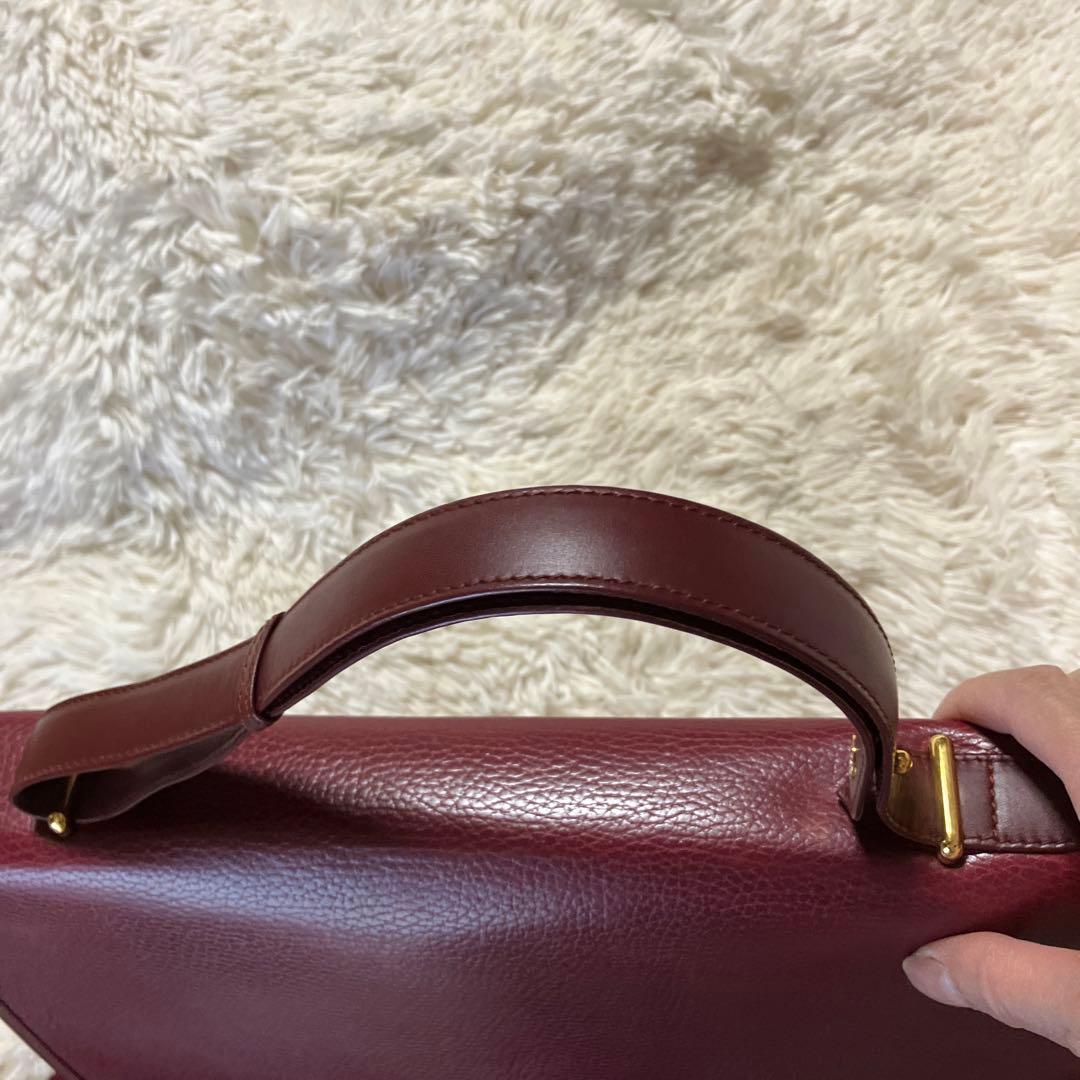 カルティエ　保証カード付き　書類バッグ　ビンテージ品