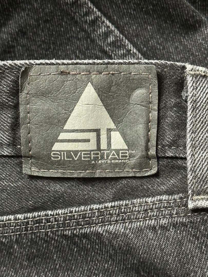 32×30リーバイス シルバータブ バギーカーペンター　・BLACK・