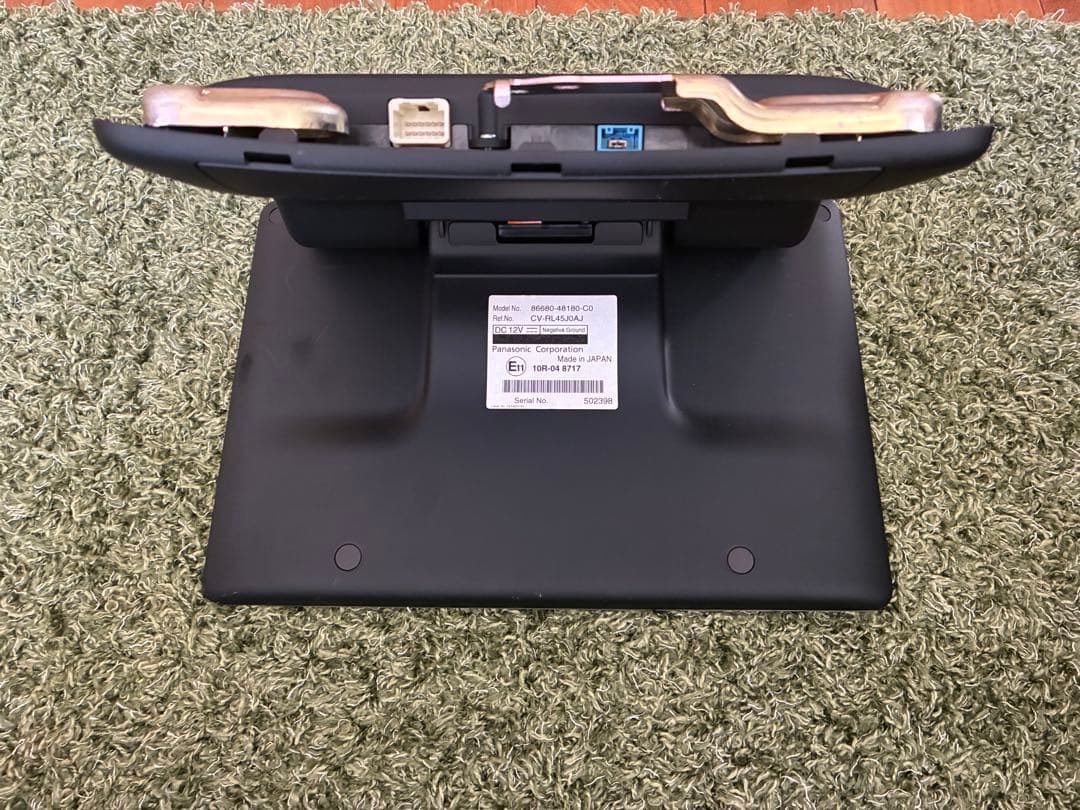 レクサス純正　後席リヤエンター　モニター ジャンク品