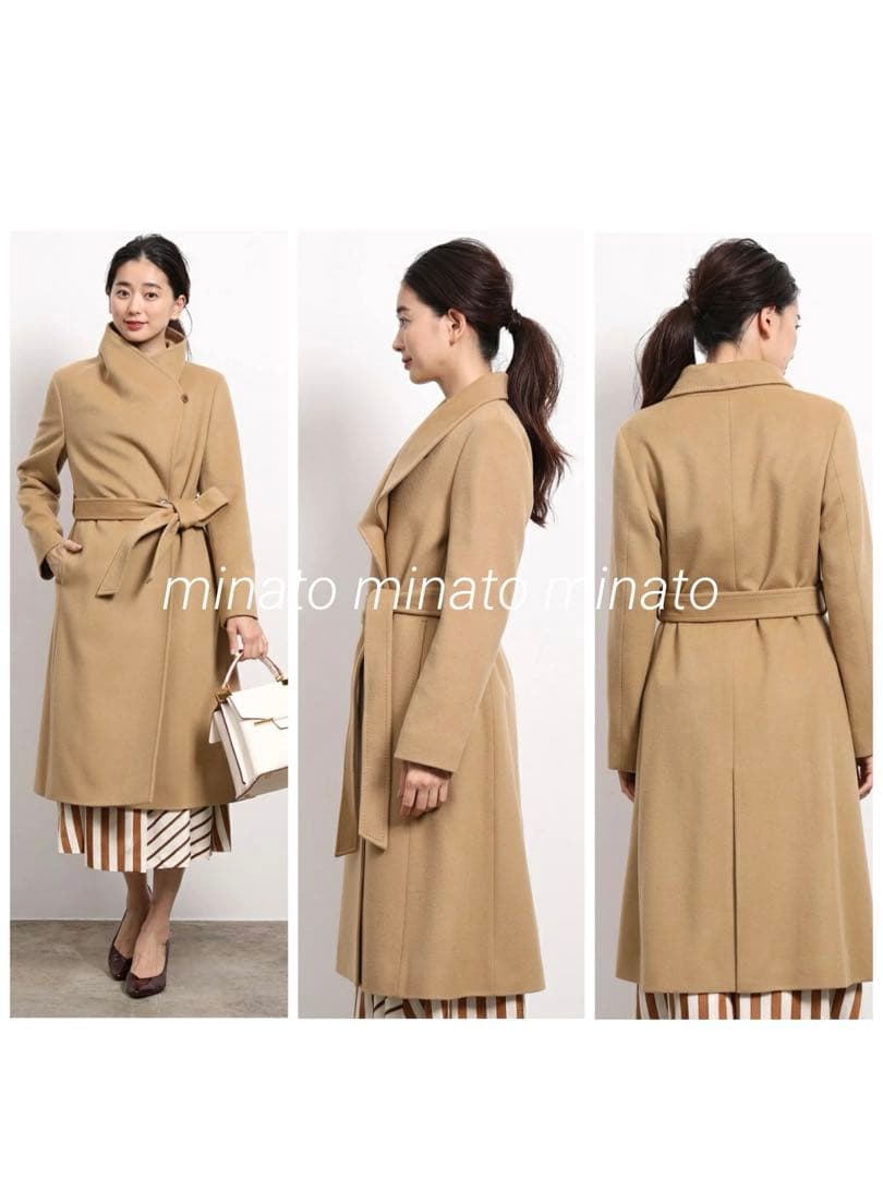 みるく  ROPE' ロペ プレミアムカシミヤビーバーコート 38