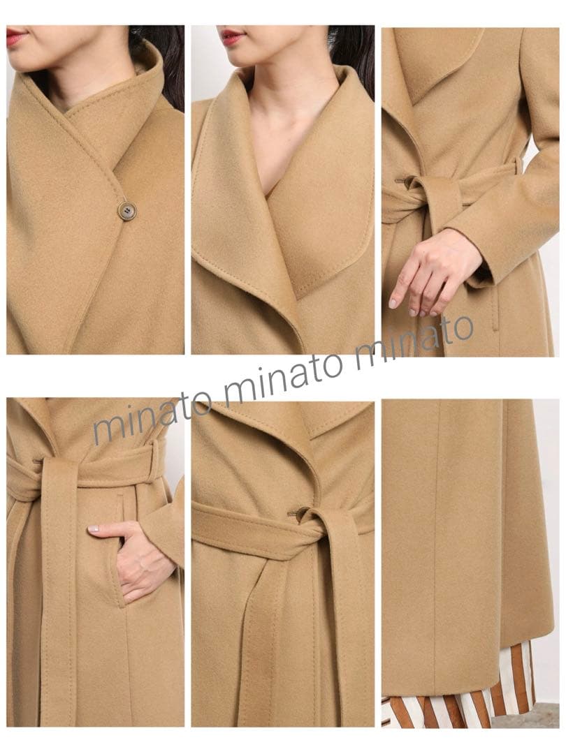 みるく  ROPE' ロペ プレミアムカシミヤビーバーコート 38