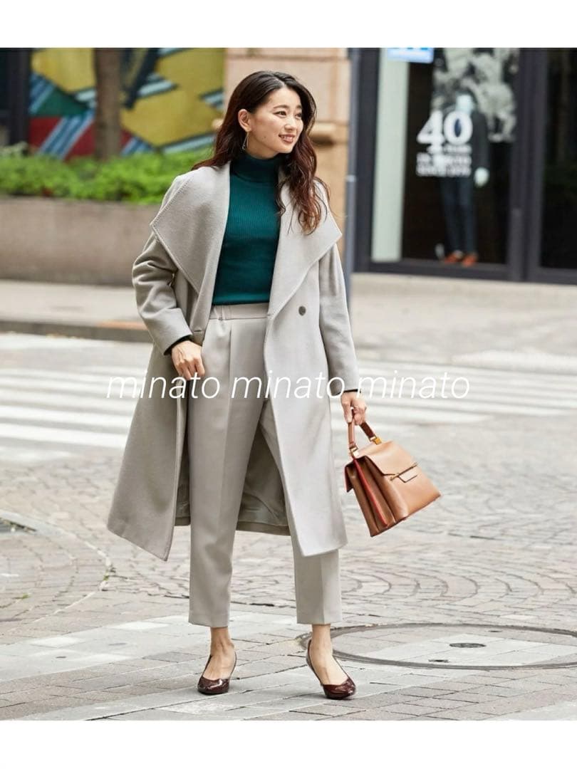 みるく  ROPE' ロペ プレミアムカシミヤビーバーコート 38