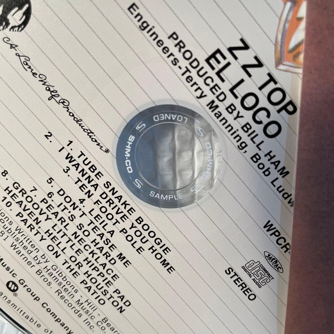 AOR 紙ジャケットCD ZZトップ/エル・ロコ