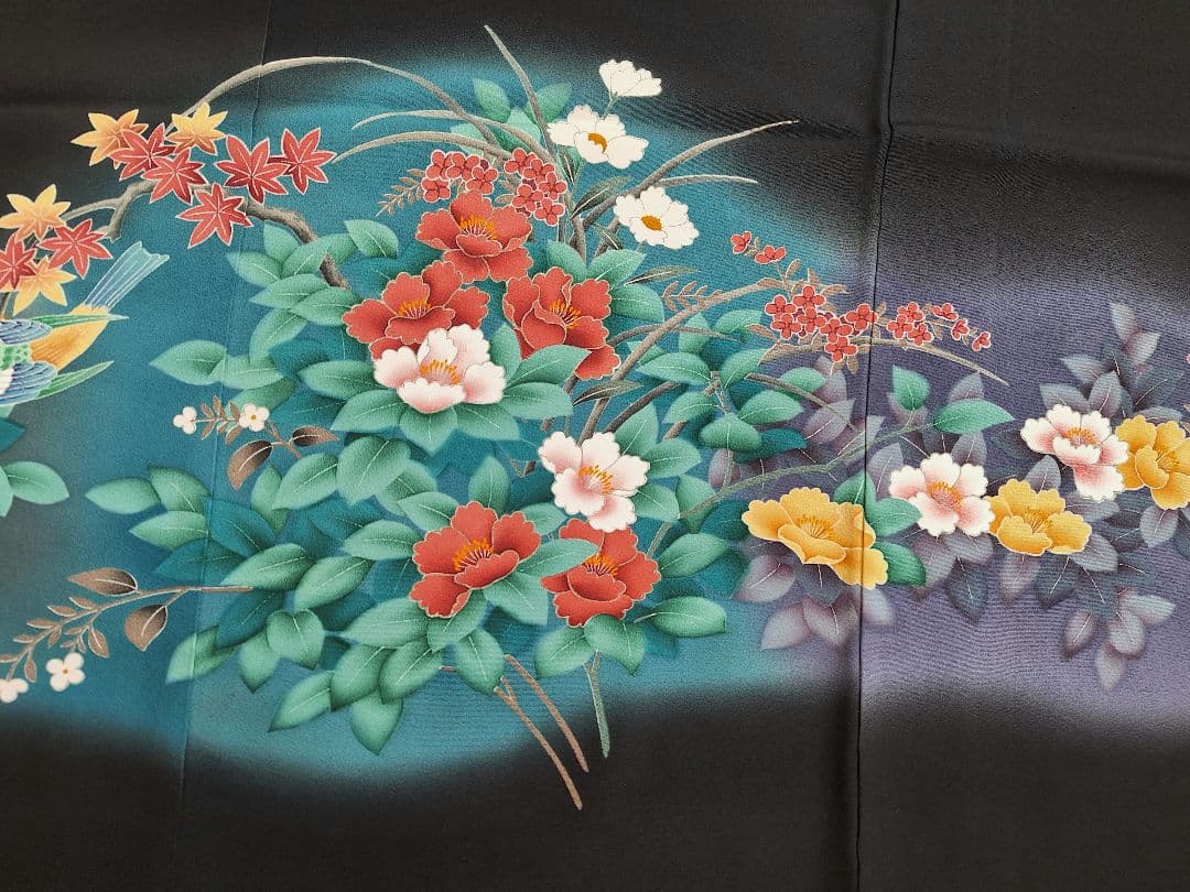 着物リメイクワンピース3690