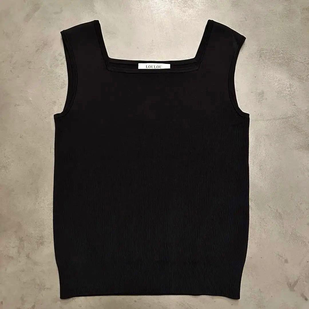 新品LOULOU WILLOUGHBY】スクエアタンク