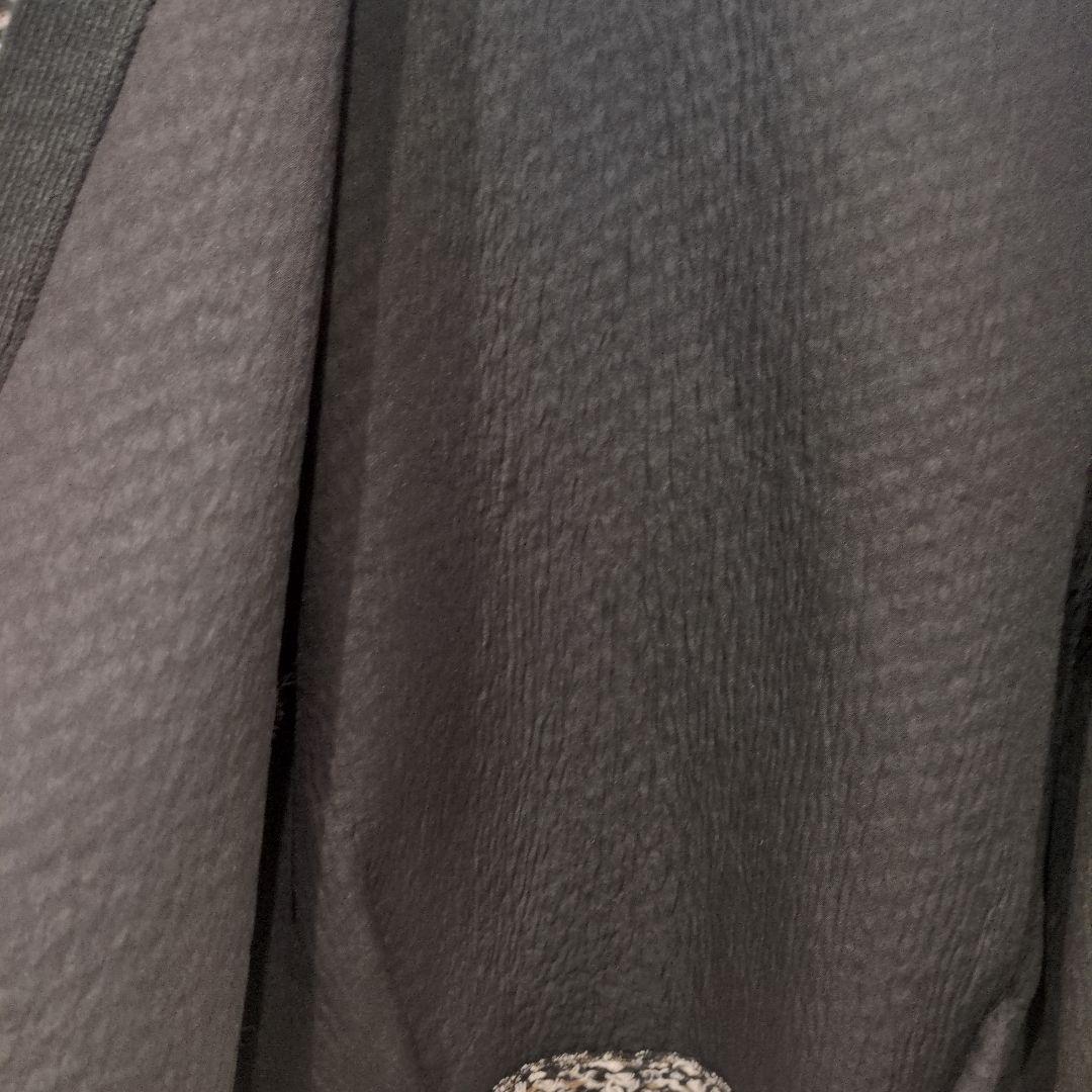 美品　ミラオーウェン　ミックスツイードニットカーディガン