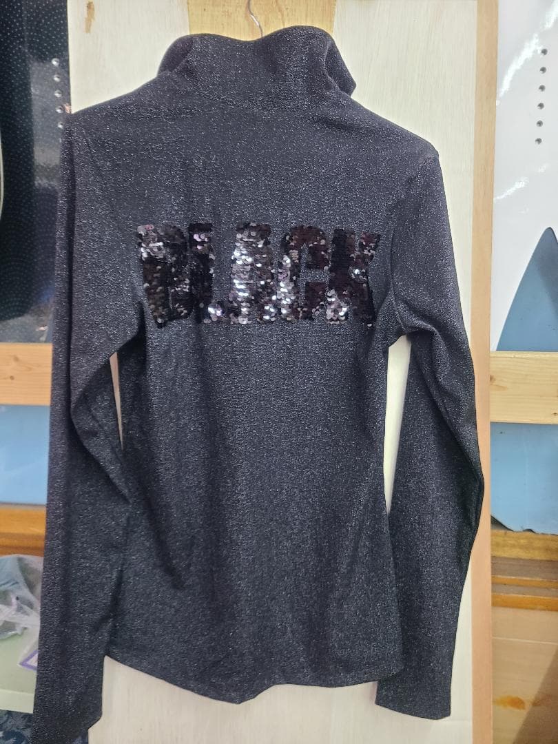 S GOLDBERGH ブラックスパンコールロングスリーブシャツ