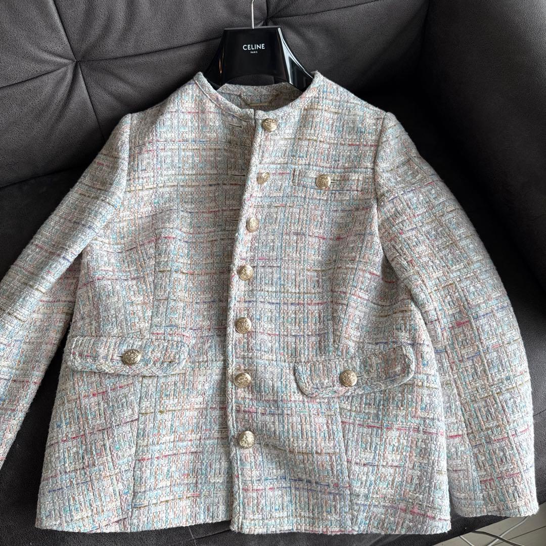 ツイードジャケット　セルフォード　36