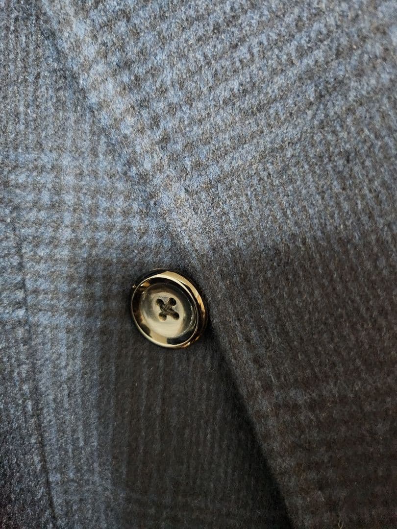 ブリッラペルイルグスト　ロロピアーナ　カシミヤ　グレンチェック　コート　24AW