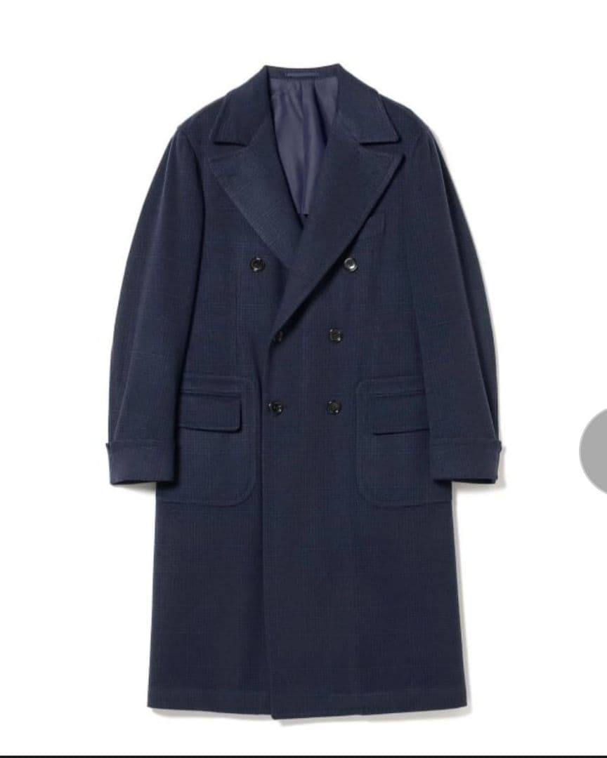 ブリッラペルイルグスト　ロロピアーナ　カシミヤ　グレンチェック　コート　24AW