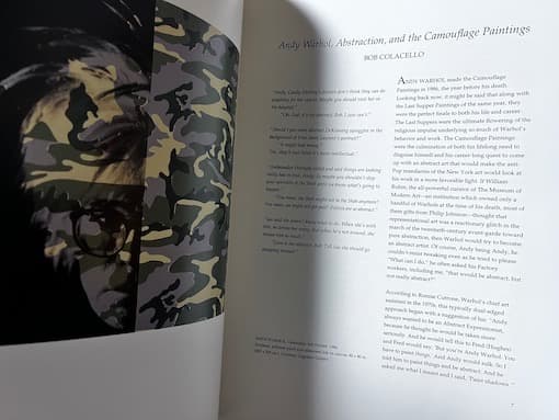 アート・デザイン・音楽 Andy Warhol Camouflage