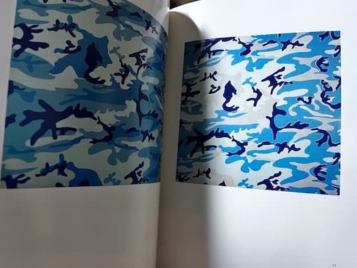 アート・デザイン・音楽 Andy Warhol Camouflage